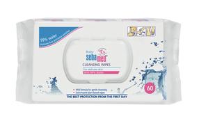 Детские влажные салфетки Sebamed, 3557-40688, 60 шт.