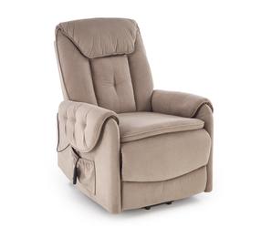 Atlošiamas krėslas Leisure Furniture Horton, smėlio sp., 97 cm x 80 cm x 105 cm