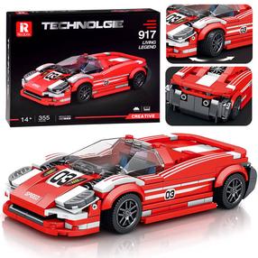 Konstruktors Jokomisiada Technologie Sport Car 917 ZA4754, 355 gab., sarkana krās.