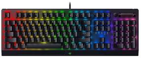 Vadu spēļu tastatūra Razer BlackWidow V4 X Green Switches, Angļu (US), melna krās.