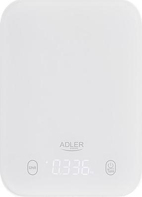 Elektrooniline köögikaal Adler AD 3181, valge v.