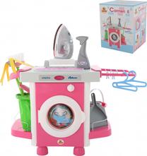 Namų ruošos žaislas Wader-Polesie Laundry Kit With Iron, įvairių spalvų