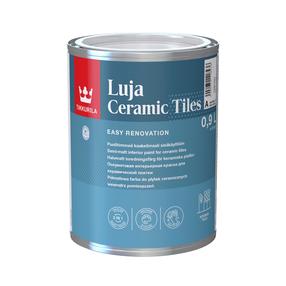 Краска Tikkurila Luja Ceramic Tiles A, белый, 0.9 л
