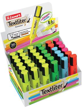 Tekstimarker Luxor 4010, 1 - 4.5 mm, mitmevärviline/(värv/disain valitakse juhuslikult)