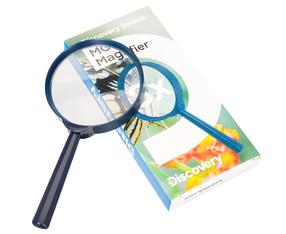 Palielināmais stikls Levenhuk Basics MG5 Magnifier, zila krās.