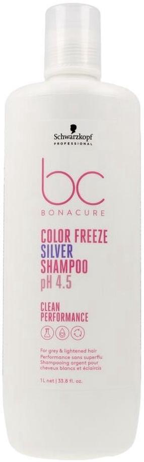Šampoon Schwarzkopf Professional BC Color Freeze Silver, 1000 ml