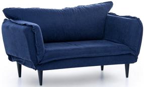 Sofa-lova Hanah Home Vino GR125\01, tamsiai mėlyna sp., 200 x 85 cm x 85 cm