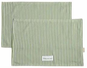 Stalo padėkliukas Homla Basic Patisserie Mini 246420, 45 cm x 30 cm, 2 vnt., Balta sp./Žalia sp.
