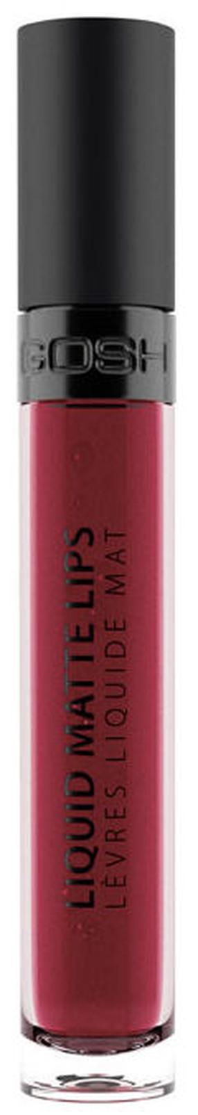 Lūpu krāsa Gosh Liquid Matte Lips, 4 ml, 09 the red