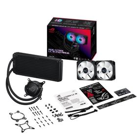 Ūdens dzesētājs procesoram Asus Rog Strix LC III 240 ARGB, 272 mm x 27 mm