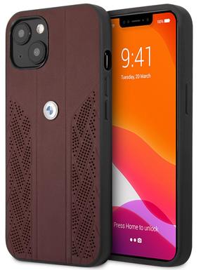 Telefoni ümbris CG Mobile BMW Curve Perforate Design iPhone 13, punane v., Apple
