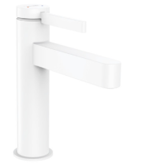 Смеситель для раковины Hansgrohe Finoris 110, белый цв.