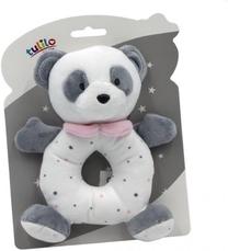 Barškutis Tulilo Panda, balta sp./rožinė sp.