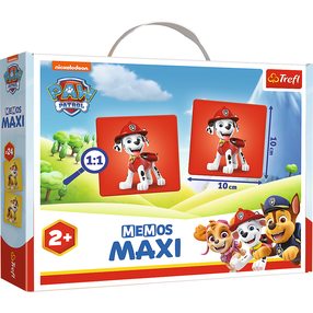 Galda spēles Trefl Paw Patrol Memo Maxi, 24 gab.