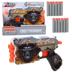 Игрушечный пистолет с пулями Lean Toys Deathe, 22.5 см Многоцветный