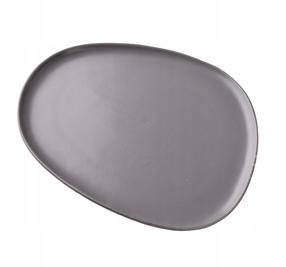 Lėkštė pietų Mondex Basic Nature, 26.5 cm x 21.7 cm x 2 cm, pilka sp.