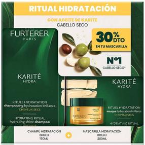 Matu kopšanas produktu komplekts Rene Furterer Karite Hydra, 350 ml