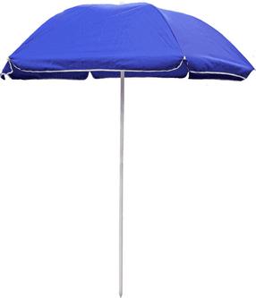 Paplūdimio skėtis Diana, 200 cm, mėlynas