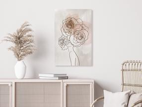 Reproduktsioon Artgeist Anna And Roses DKNW1061, 40 cm x 60 cm