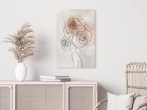 Reprodukcija Artgeist Anna And Roses DKNW1061, 40 cm x 60 cm