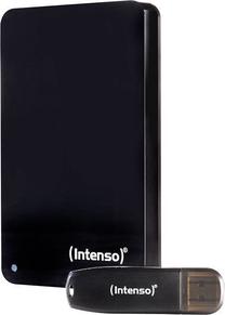 Kietasis diskas Intenso, HDD, 1 TB, juoda sp.