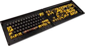 Klaviatūros dangtelis Traitors TIGER SKETCH Limited Keycap Set, 109 keys, juoda sp.