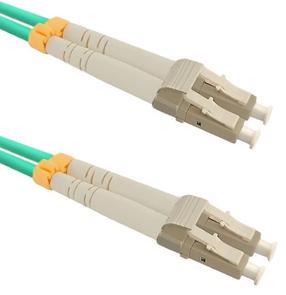 Laidas Qoltec LC/UPC to LC/UPC Multimode 50/125 OM4 Duplex LC/UPC, LC/UPC, 5 m, žalia sp.