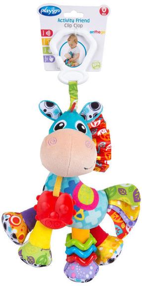 Žaislas vežimėliui Playgro Activity Friend Clip Clop, įvairių spalvų