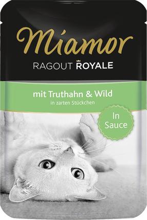 Kassi märgtoit Miamor Ragout Royale Turkey & Game In Sauce, kalkun, 0.1 kg