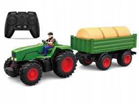 Rc traktorius Madej With Trailer, žalia sp.