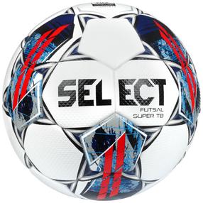 Futbolo kamuolys Select Super TB V22, mėlyna sp./balta sp./juoda sp.