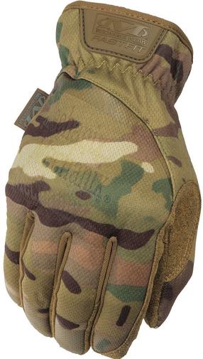 Darbo pirštinės Mechanix Wear FastFit Multicam FFTAB-78-010, ruda sp./žalia sp., L, 2 vnt.