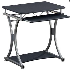 Datorgalds Techly Compact Desk, 70 cm x 55 cm, 76 cm, melna krās./pelēka krās.
