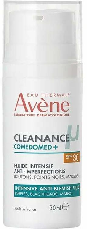 Sejas šķidrums Avene Cleanance Comedomed Intensive Anti-Blemish, 30 ml, SPF 30