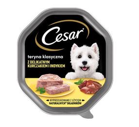 Märg koeratoit Cesar, kanaliha/kalkun, 0.15 kg