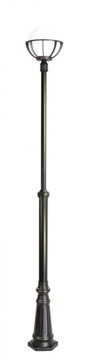 Pastatomas lauko šviestuvas Su-Ma Kule 250, 60W, E27, IP43, juoda sp., 30 cm x 170 - 270 cm