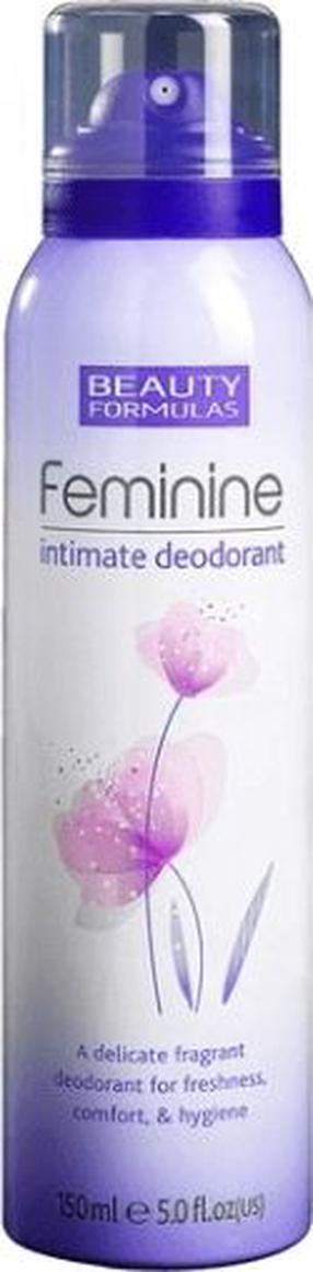 Moteriškas dezodorantas Beauty Formulas Feminine Hygiene Intimate Deodorant, 150 ml