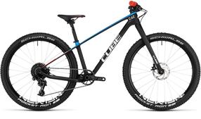 Vaikiškas dviratis, kalnų Cube Elite 240 C:62 SLX, mėlyna sp./juoda sp./raudona sp., 24"