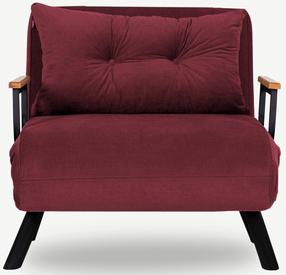 Sofa-lova Hanah Home Sando 1-Seat, raudona sp., 78 x 60 cm x 78 cm