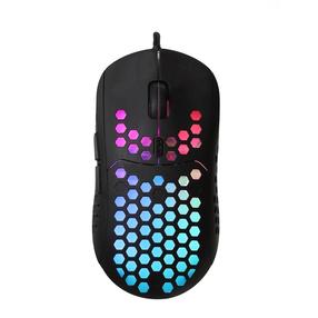 Vadu spēļu pele ART AM-99, ar vadu pie usb / ps/2, melna krās.