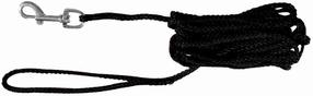 Suņu pavada Trixie Tracking Leash 19761, melna krās., 10 m