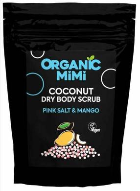 Kehakoorija, kuivad tekstuurid Organic Mimi Coconut Pink Salt And Mango, 150 g