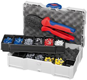 Replių komplektas Knipex Crimp Assortment, 97 90 23, 1 vnt.