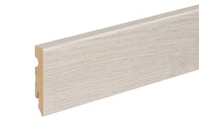 Плинтус Domoletti 549986 FU084L, 240 см x 8 см x 1.5 см x 1.5 см, дубовый цв./серый цв.