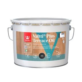 Puiduõli Tikkurila Valtti Terrace Oil Plus, viimistlustöödeks, must v., 9 l