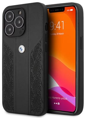 Telefoni ümbris CG Mobile BMW Curve Perforate iPhone 13/13 Pro, must v., Apple