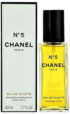 Tualettvesi Chanel Nº 5, 50 ml