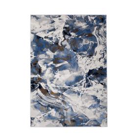 Vaip Domoletti Verano C602A-K6458, kreemjasvalge/sinine v./hall v., 170 cm x 120 cm