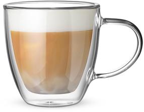 Dubultā stikla krūzes komplekts Bialetti Capri, caurspīdīga krās., 0.160 l