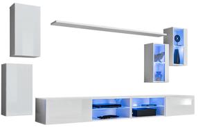 Sekcija ASM Switch XX, balta sp., 280 cm x 40 cm x 150 cm